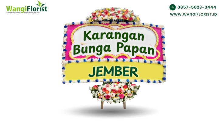 Toko Karangan Bunga Papan Jember