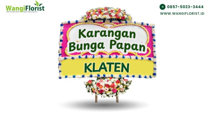 Toko Karangan Bunga Papan Klaten