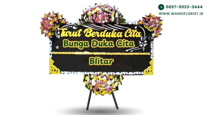 Karangan Bunga Duka Cita Blitar