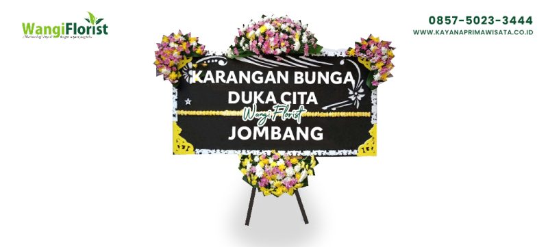 Karangan Bunga Duka Cita Jombang