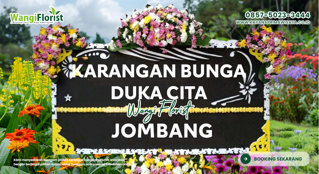 Karangan Bunga Duka Cita Jombang