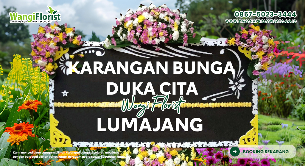 Karangan Bunga Duka Cita Lumajang