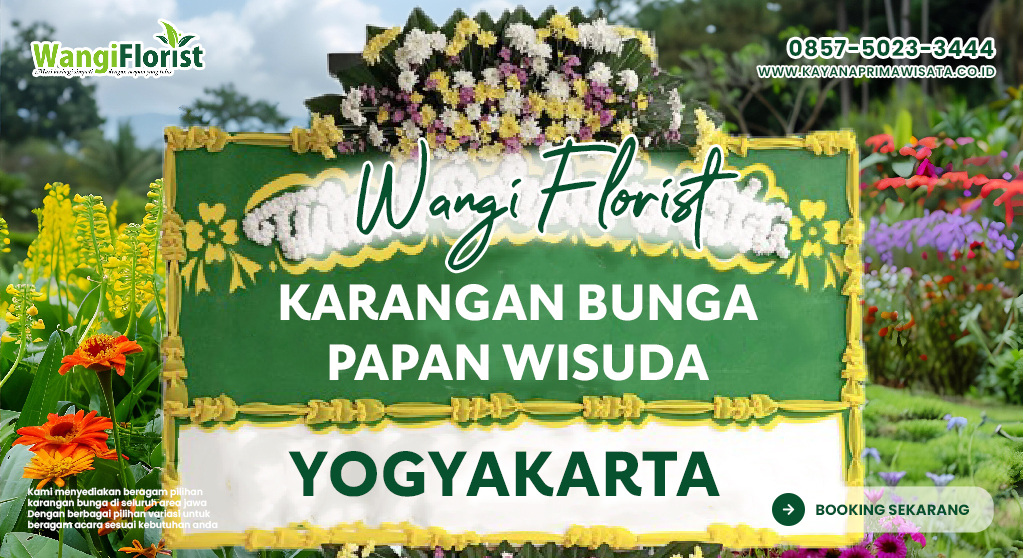 Karangan Bunga Papan Wisuda Jogja