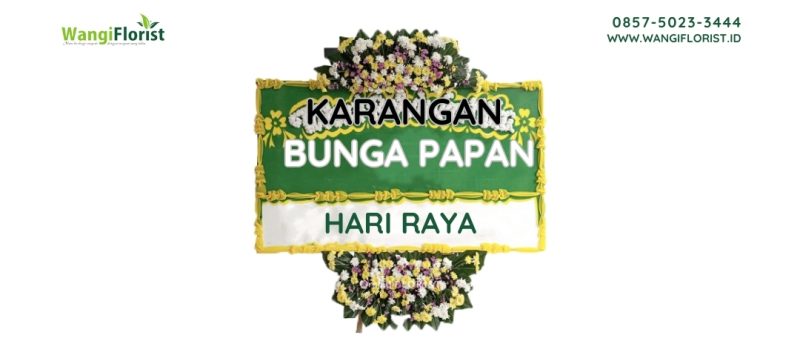 Karangan Bunga Papan Hari Raya Idul Fitri